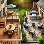 Deck vs. Patio: Which Outdoor Living Space Is Right for You?